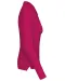 K257 - Piqué-damespolo lange mouwen Fuchsia