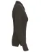 K257 - Piqué-damespolo lange mouwen Dark Grey