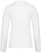 K257 - Piqué-damespolo lange mouwen White