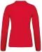 K257 - Piqué-damespolo lange mouwen Red