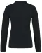 K257 - Piqué-damespolo lange mouwen Black