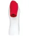 K330 - Baseball - Tweekleurig t-shirt White / Red