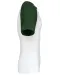 K330 - Baseball - Tweekleurig t-shirt White / Forest Green