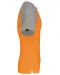 K330 - Baseball - Tweekleurig t-shirt Orange / Light Grey