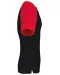 K330 - Baseball - Tweekleurig t-shirt Black / Red