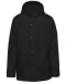 K656 - Parka met afneembare capuchon Black