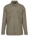 K590 - Overhemd safari lange mouwen Light khaki