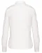 K506 - Damespilootoverhemd lange mouwen White