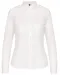 K506 - Damespilootoverhemd lange mouwen White