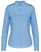 K506 - Damespilootoverhemd lange mouwen Sky Blue