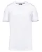 WK3020 - T-shirt Day To Day korte mouwen White / Navy