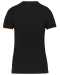 WK3021 - Dames-T-shirt Day To Day korte mouwen Black / Orange