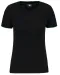 WK3021 - Dames-t-shirt Day To Day korte mouwen Black / Kelly Green