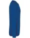K480 - Herensweater BIO ronde hals raglanmouwen Ocean Blue Heather