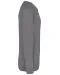 K480 - Herensweater BIO ronde hals raglanmouwen Grey Heather