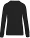 K481 - Damessweater BIO ronde hals raglanmouwen Black