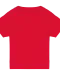 K363 - Baby-t-shirt korte mouwen Red