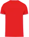 K374 - Heren-t-shirt piqué V-hals Red / Navy / White