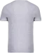 K374 - Heren-t-shirt piqué V-hals Oxford Grey / Navy / White