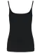 K397 - Damestop met schouderbandjes Black