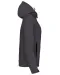 K414 - Dames softshell jas met afneembare capuchon Titanium