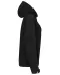 K414 - Dames softshell jas met afneembare capuchon Black