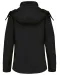 K414 - Dames softshell jas met afneembare capuchon Black