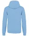 K446 - Sweater met contrasterende capuchon Sky Blue / White