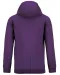 K446 - Sweater met contrasterende capuchon Purple / Oxford Grey