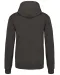 K446 - Sweater met contrasterende capuchon Dark Grey / Black