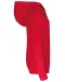 K453 - Kinder Sweater met gecontrasteerde capuchon Red / White