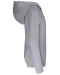 K453 - Kinder Sweater met gecontrasteerde capuchon Oxford Grey / Navy