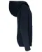 K453 - Kinder Sweater met gecontrasteerde capuchon Navy / Fine Grey