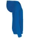 K453 - Kinder Sweater met gecontrasteerde capuchon Light Royal Blue / Yellow