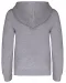 K453 - Kinder Sweater met gecontrasteerde capuchon Oxford Grey / Navy