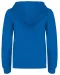 K453 - Kinder Sweater met gecontrasteerde capuchon Light Royal Blue / Yellow