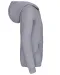 K455 - Kinder sweatvest met capuchon Oxford Grey