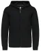 K455 - Kinder sweatvest met capuchon Black