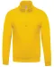 K478 - Sweater met ritskraag Yellow