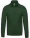K478 - Sweater met ritskraag Forest Green
