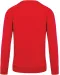 K480 - Herensweater BIO ronde hals raglanmouwen Red