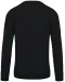 K480 - Herensweater BIO ronde hals raglanmouwen Black