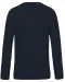 K480 - Herensweater BIO ronde hals raglanmouwen Navy