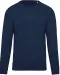 K480 - Herensweater BIO ronde hals raglanmouwen French Navy Heather