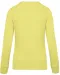 K481 - Damessweater BIO ronde hals raglanmouwen Lemon Yellow