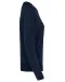 K481 - Damessweater BIO ronde hals raglanmouwen French Navy Heather