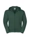 RU266M - Authentic Sweatvest met capuchon Bottle Green