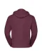 RU266M - Authentic Sweatvest met capuchon Burgundy