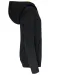 K486 - Kindersweatvest met capuchon Black / Yellow