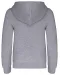K486 - Kindersweatvest met capuchon Oxford Grey / Navy
